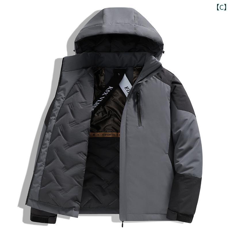 スキーウェア 男女兼用 防寒 防水 防風 スキー服 アウトドア スポーツ 暖か 大判サイズ ゆったりサイズ ブラック オレンジ グレー グリーン アイボリー ピンク