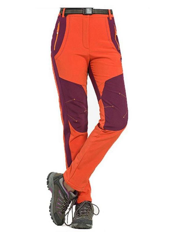 マウンテンパンツ 男女兼用 裏起毛 防風 防水 防寒 登山 トレッキングパンツ 撥水 厚手 ウィンタースポ..