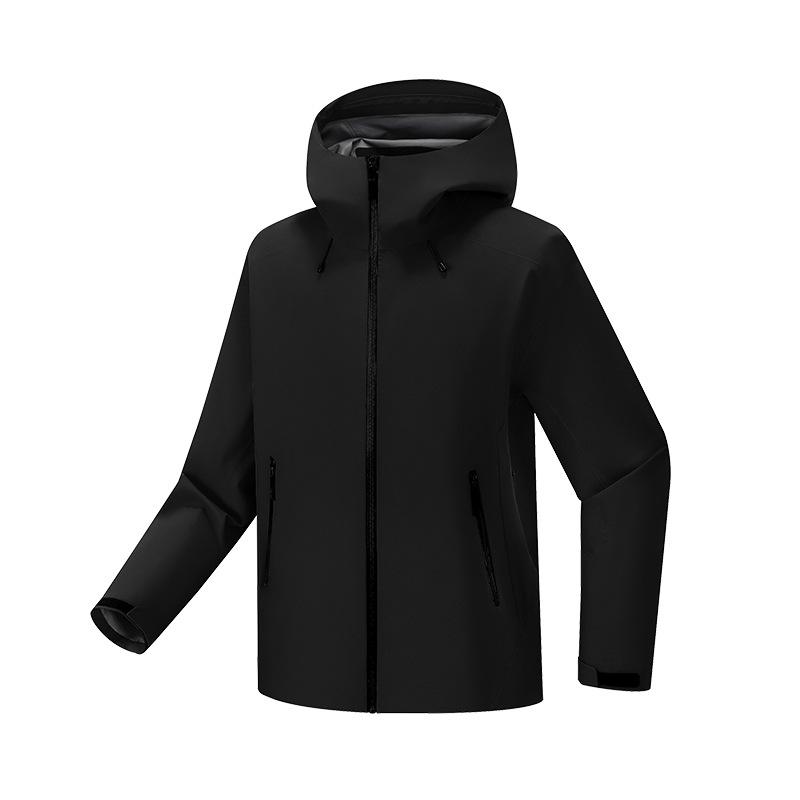 マウンテンパーカー 男女兼用 アウトドア 登山服 防水 防風 フード付き ジャケット 秋冬 ポリエステル