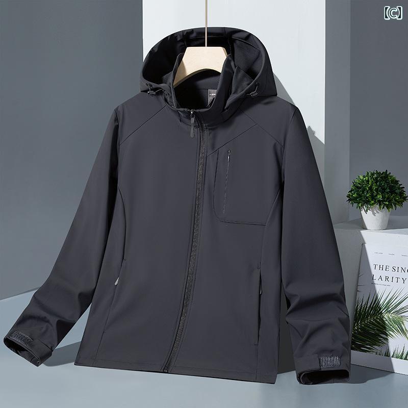 マウンテンパーカー レディース メンズ 防風 防水 登山ウェア トレッキングウェア アウトドアウェア 男性用 女性用 秋冬 秋 3