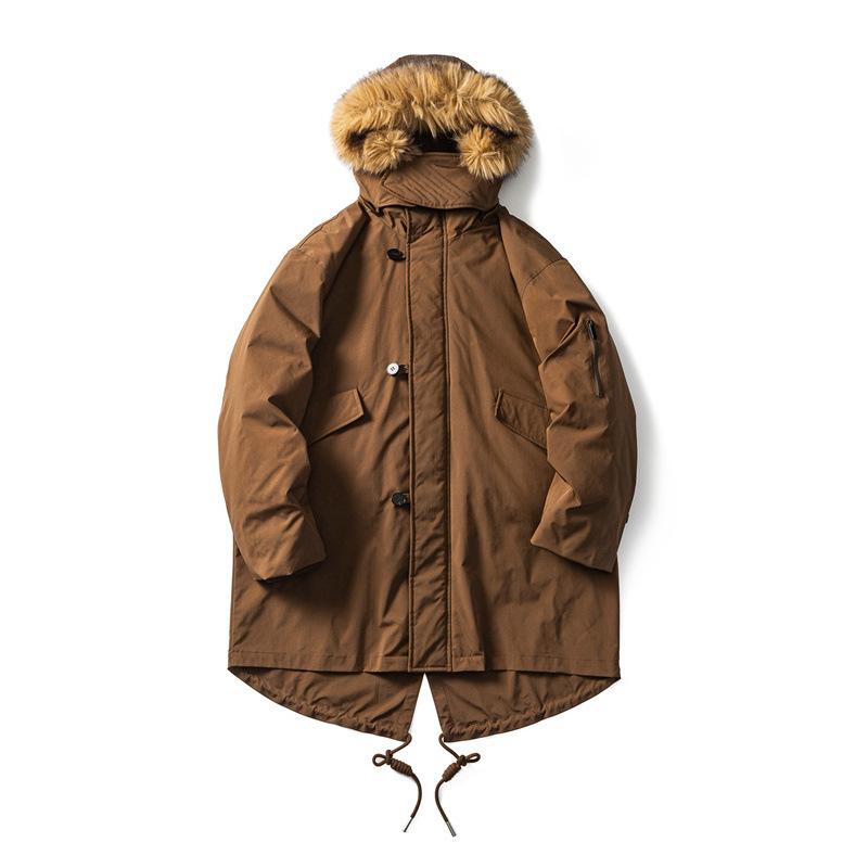 羽绒服 メンズ 男性用 M51 ミリタリー パーカー アメカジ 日系 レトロ アウター ジャケット ルーズ 中綿 防寒 撥水 透湿