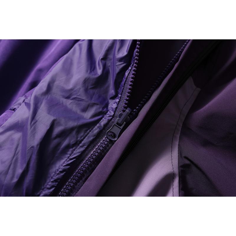 羽絨服 メンズ 防水 防風 撥水 アウター 取り外し可能 フード付き ジャンパー ブルゾン アウトドアウェア スポーツウェア 防寒着 秋冬 ブルー グリーン パープル