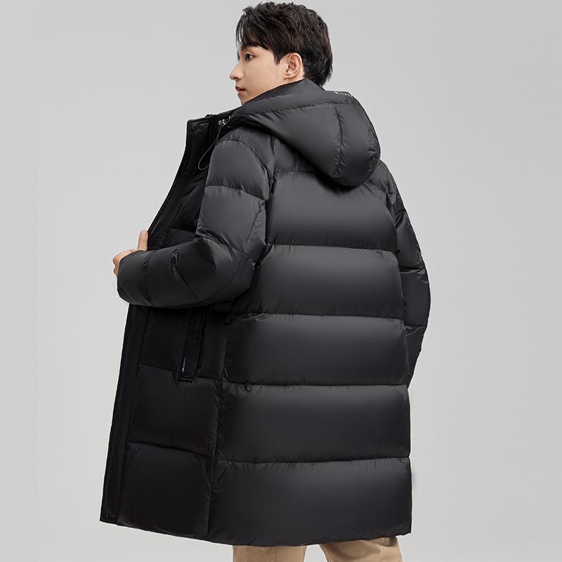 羽絨服 メンズ 防寒 中綿入りジャケット フード付き アウター カジュアル ファッション 撥水 防風 保温 アウトドアウェア 秋冬 ブラック パープル