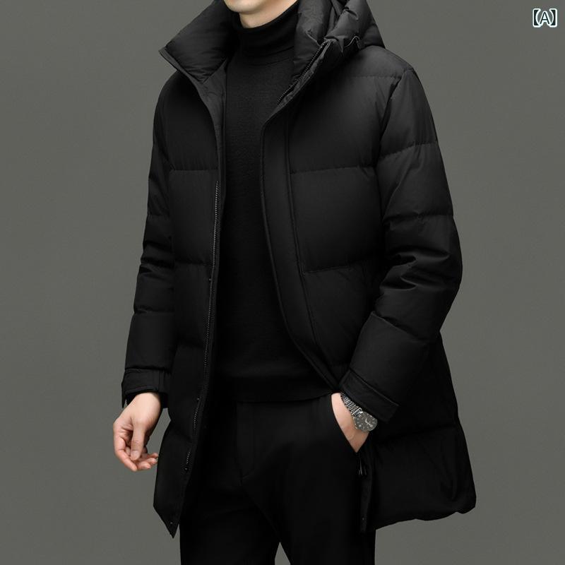 羽绒服 メンズ 男性用 中綿入りジャケット 中綿 コート アウター ジャンパー ブル...