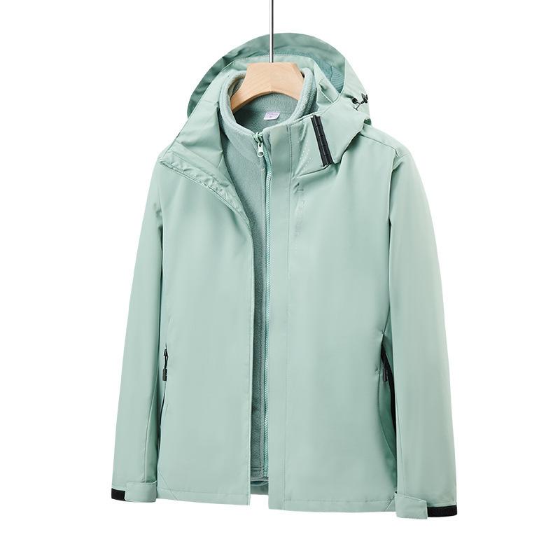 マウンテンパーカー メンズ レディース 防寒着 取り外し可能 登山ウェア アウトドアウェア 秋冬 防水 防風 フリース 裏起毛 3way ジャケット 男性用 女性用 釣り ウェア 上着 アウター