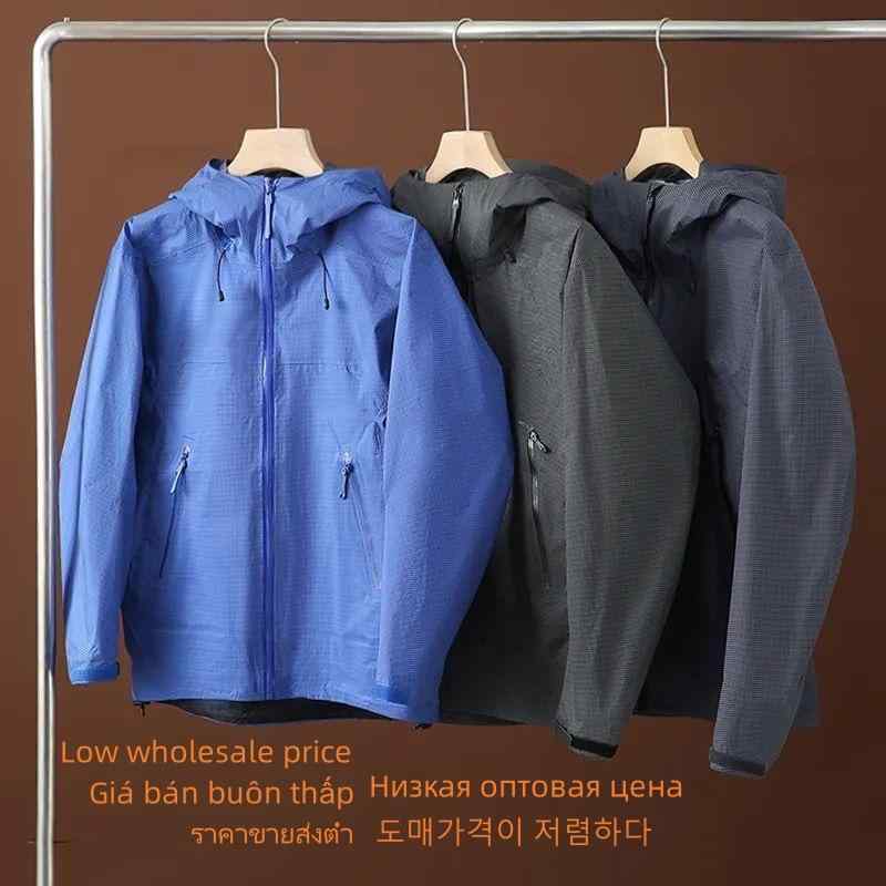 マウンテンパーカー レディース メンズ 防水 防風 アウター ジャケット 単層 超軽量 アウトドア 登山 ..