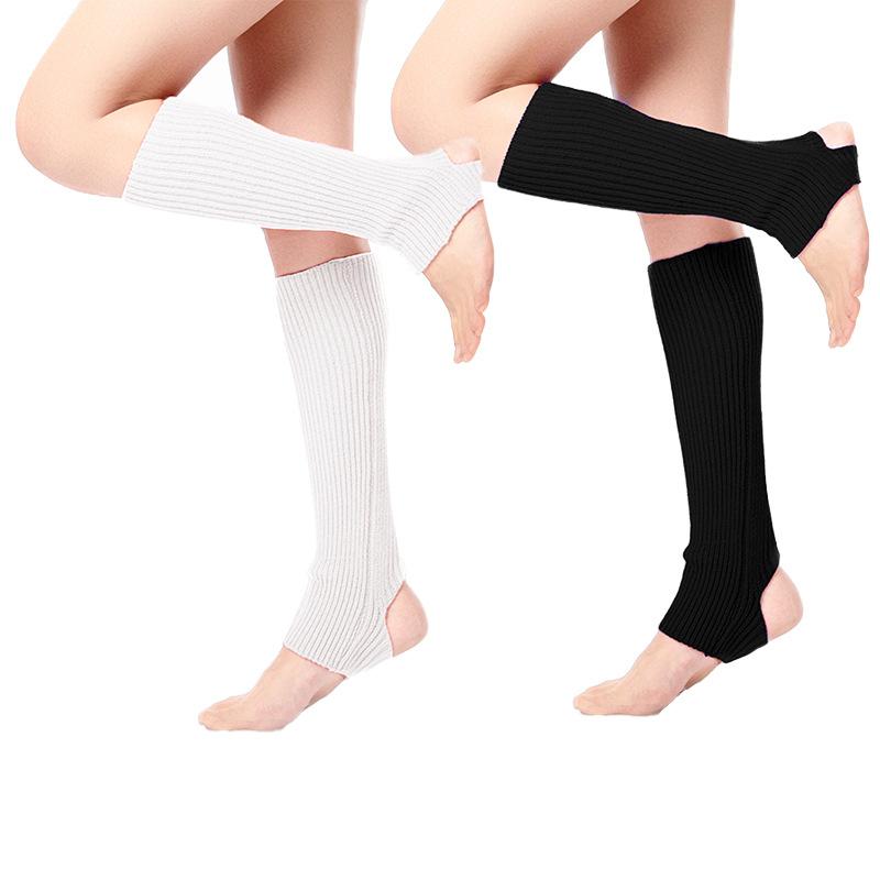 レッグウォーマー レディース 大人用 子供用 ラテンダンス バレエ ヨガ スポーツ 防寒 保温 ニット 灰..