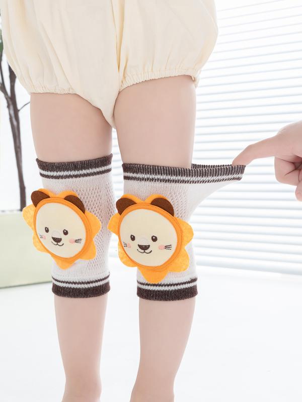 ベビー キッズ ベビーソックス レッグウォーマー 膝当て サポーター 薄手 メッシュ 通気性 コットン ア..