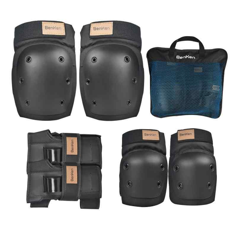 子供用 スポーツ用プロテクター セット 膝 肘 手首 保護具 耐衝撃 サイクリング ローラースケート
