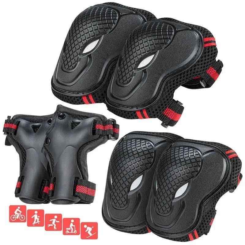 プロテクター 子供 男女兼用 大人用 ローラースケート 膝 肘 手首 スケートボード キックボード バラン..