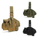 スポーツ ウエストポーチ メンズ レディース サバイバルゲーム タクティカル レッグホルスター 撥水 耐摩耗 オックスフォード生地 ミリタリー 多機能 大容量 ...