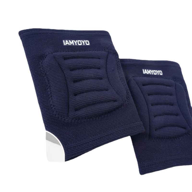 膝当て 子供用 スポーツ用 薄型 伸縮性 スポンジ クッション 膝プロテクター ブラック ベージュ