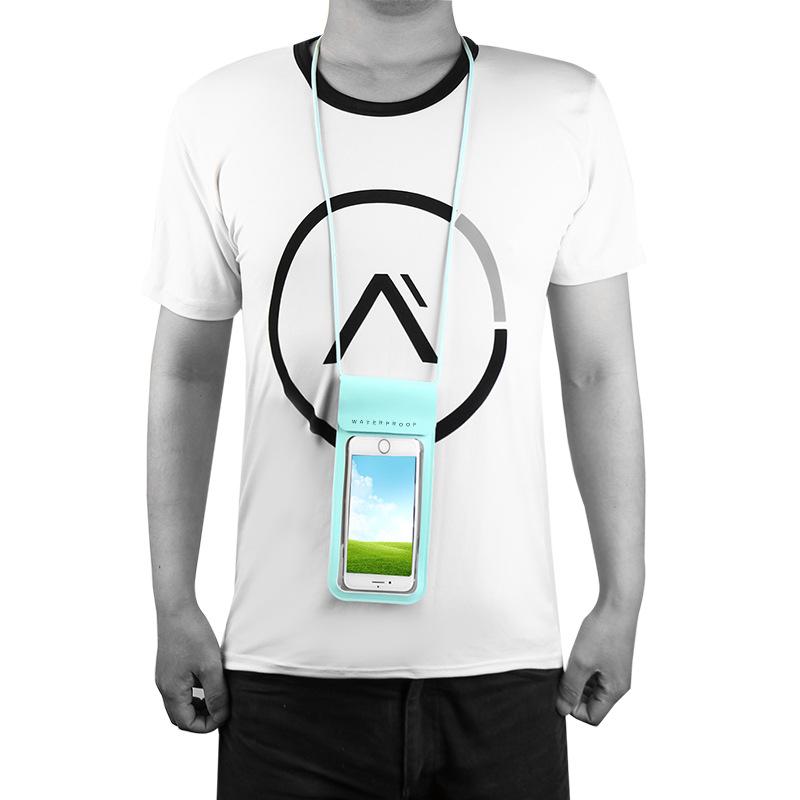 スマホ防水ケース 大号サイズ タッチ操作可能 防水バッグ 防水ポーチ IPX8 指紋認証 Face ID対応 水中..