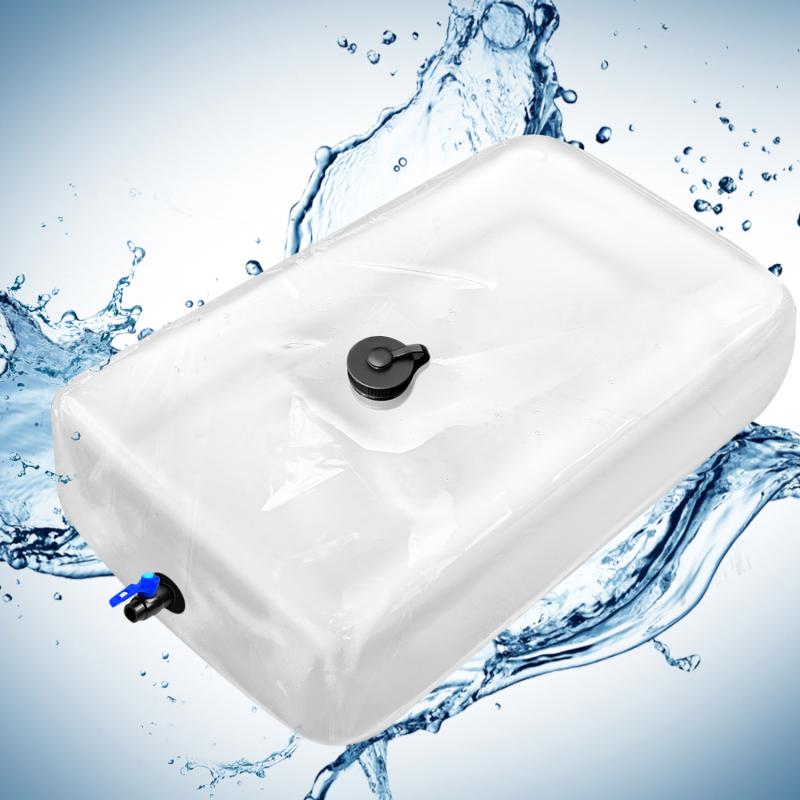 アウトドア 水袋 折りたたみ 携帯 大容量 透明 防水 30 50 100ガロン キャンプ 運動 登山 ハイキング 車載