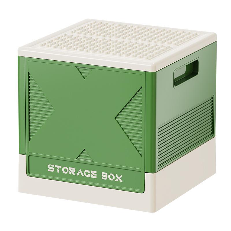おもちゃ箱 子供用 レゴ ブロック 収納 折り畳み式 プラスチック製 整理箱 リビング