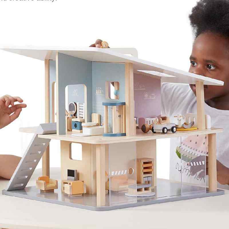 おもちゃ 木製 幼稚園児 子供用 ごっこ遊び アイスクリーム ケーキ屋さん カート 台車 おままごと