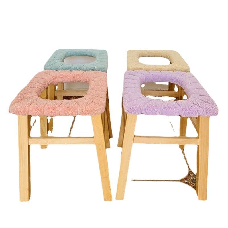 トイレ用 介護椅子 介護チェア 補助椅子 踏み台 妊婦 高齢者 段差解消 転倒防止 木製 補助便座 高さ調..