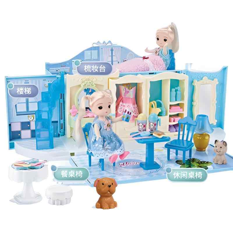 女の子向け玩具 プリンセス人形 ドールハウス 2歳 3歳 4歳 5歳 6歳 アイスキャッスル おもちゃ ハンド..