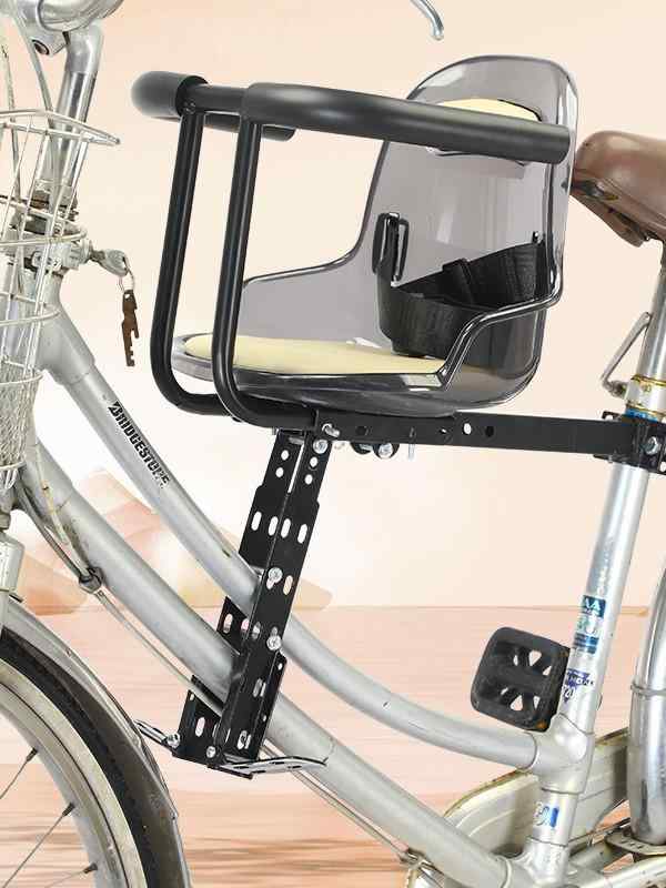 自転車 子供用シート 前乗せタイプ マウンテンバイク 折りたたみ自転車 鉄製 サイクルシート