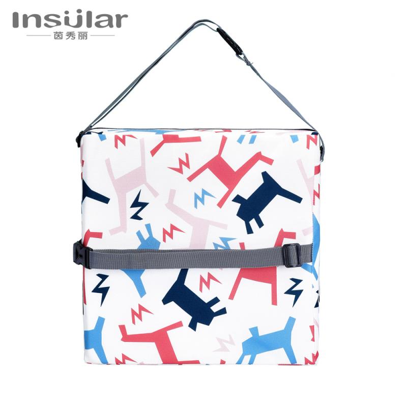 ベビー＆マタニティ 子供用 携帯 座椅子 クッション ポリエステル チェアクッション 持ち運び 軽量 ベビーチェア 離乳食 授乳 食事 補助