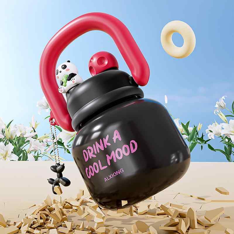 水筒 キッズ 大容量 650ml 子供用 ステンレス ストロー付き 2way 直飲み 保温 保冷 かわいい おしゃれ 携帯便利 男の子 女の子 通学 遠足 アウトドア