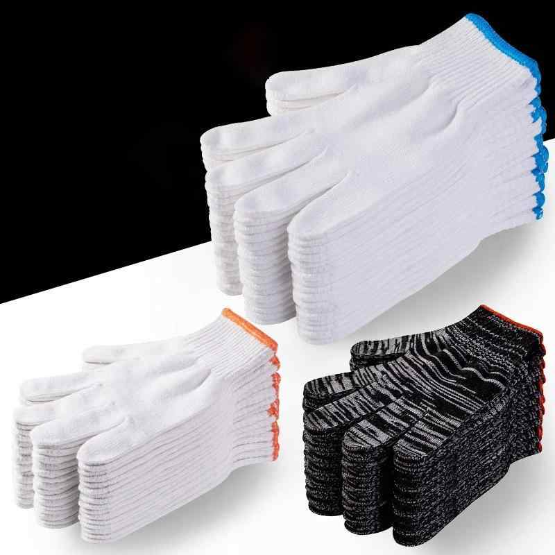 手袋 作業用手袋 男性用 軍手 綿 加厚 耐摩耗性 滑り止め 纯棉 自動車整備 現場作業