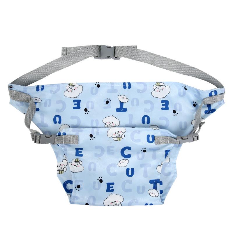 ベビー 子供用 チェアベルト 固定ベルト 椅子用 補助ベルト ポリエステル製 外出 持ち運び ブルー系 グリーン系