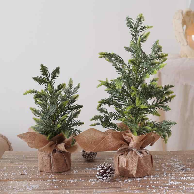 クリスマスツリー 卓上 ミニサイズ 30cm 40cm PVC製 クリスマス 飾り デコレーション シーン レイアウト