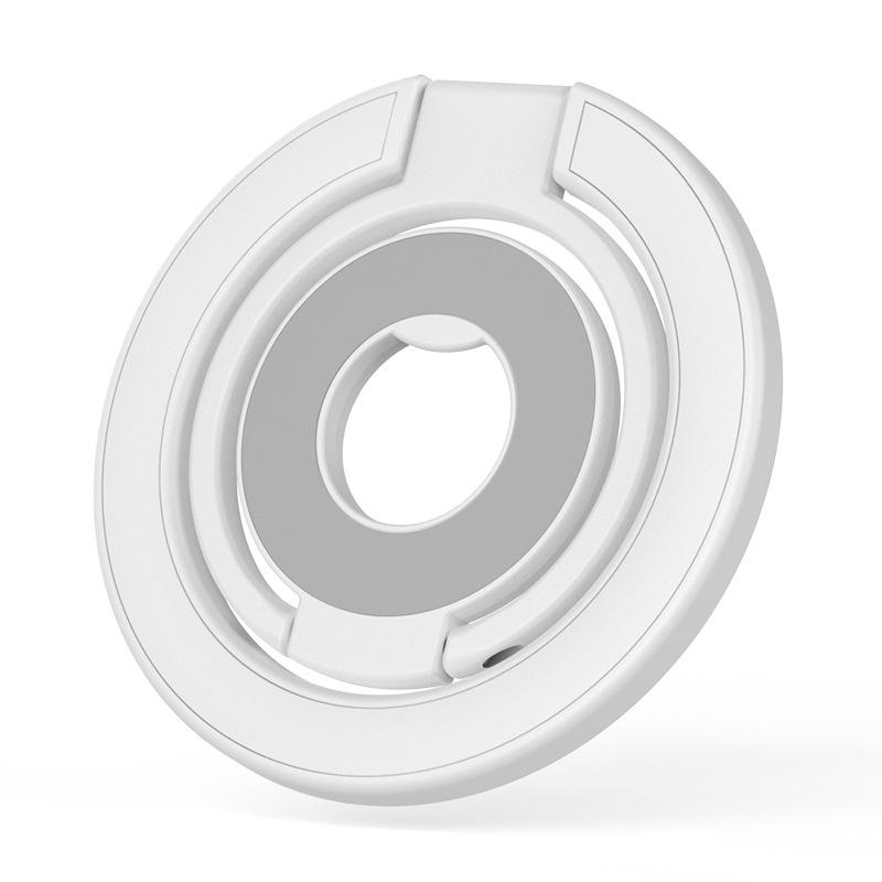 Other - スマホスタンド MagSafe 360度回転 強力磁力 iPhone16対応 折りたたみ 落下防止 ホールドリング ブラック ホワイト パープル スカイブルー ゴールド 合金