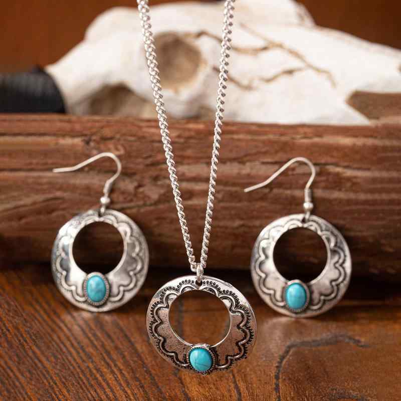 Cubic Zirconia - アクセサリー レディース イヤリング ネックレス セット メタル デニム スタイル 形状 通勤 ファッション A12051 A12170 A9722 A12214 A12172 A12212 A9665