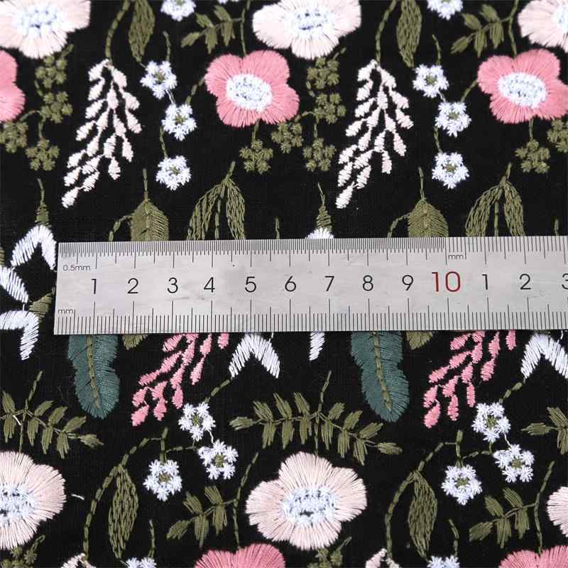 生地 樋口愉美子 植物 花柄 刺繍 布 バッグ ブックカバー テーブルクロス 椅子 カバー 服飾 手芸 手作り ハンドメイド 春夏