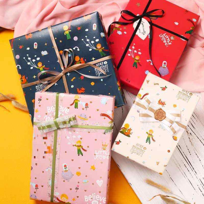 ラッピングペーパー ギフト包装紙 DIY 手工芸品 誕生日 カード クリスマス デコレーション ピンク系 ミックス