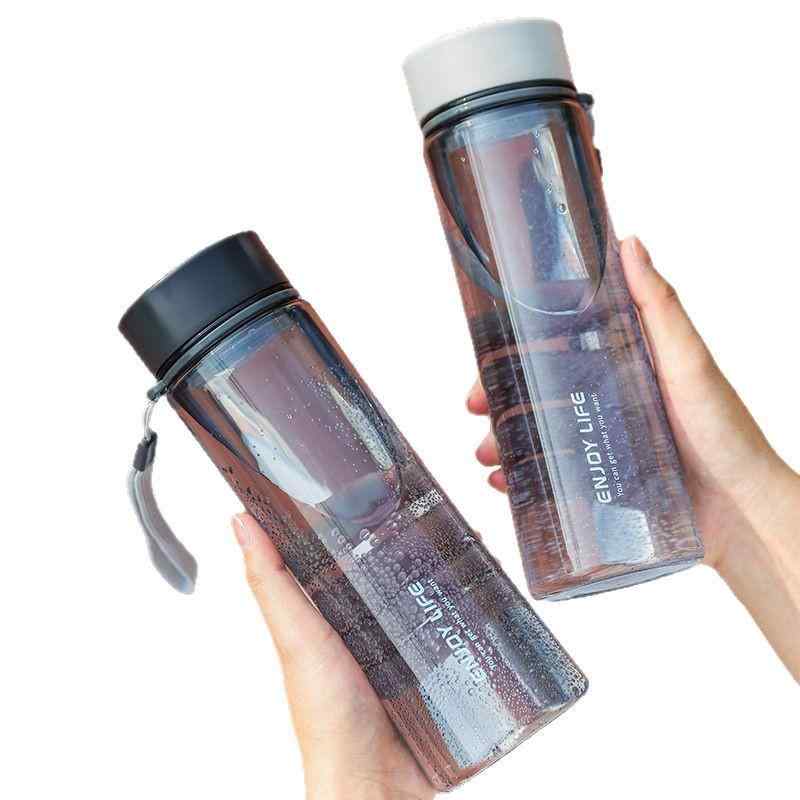 水筒 レディース メンズ スポーツ ウォーターボトル 650ml PC 大容量 割れにくい 携帯 タンブラー 茶こし付き シンプル アウトドア ジム 運動