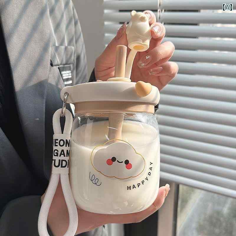 水筒 レディース かわいい ストロー プラスチック 大容量 850ml 軽量 撹拌 大人 子供 アウトドア 普段..