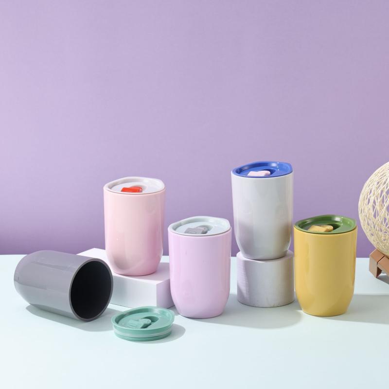 タンブラー エッグカップ プラスチック製 卵型 ホームパーティー 脚なしワイングラス ドリンクカップ U..