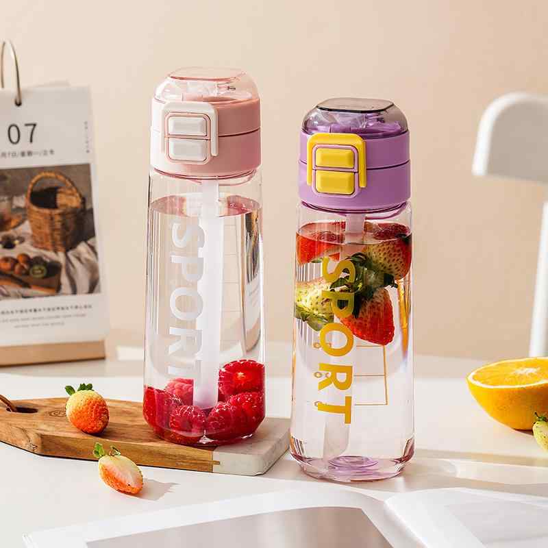 水筒 タンブラー プラスチック 大容量 ストロー付き 600ml スポーツ 学生 レディース メンズ キッズ アウトドア オフィス 普段使い シンプル かわいい...