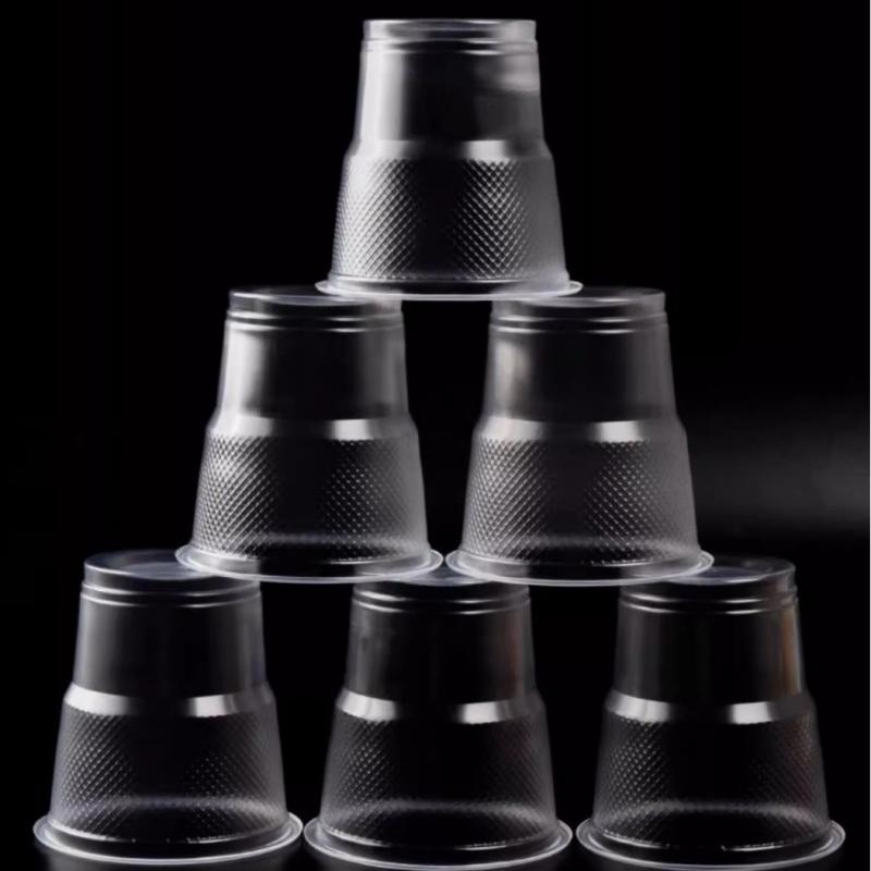 コップ 使い捨てコップ 透明 厚手 プラカップ 飲料用 家庭用 業務用 食品グレード 50個