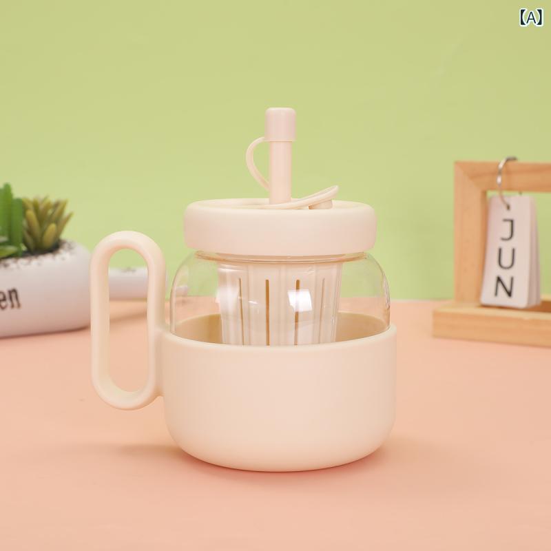 タンブラー レディース 大容量 600ml プラスチック ストロー付き かわいい 猫 キャラクター 軽量 携帯用 オフィス アウトドア 2