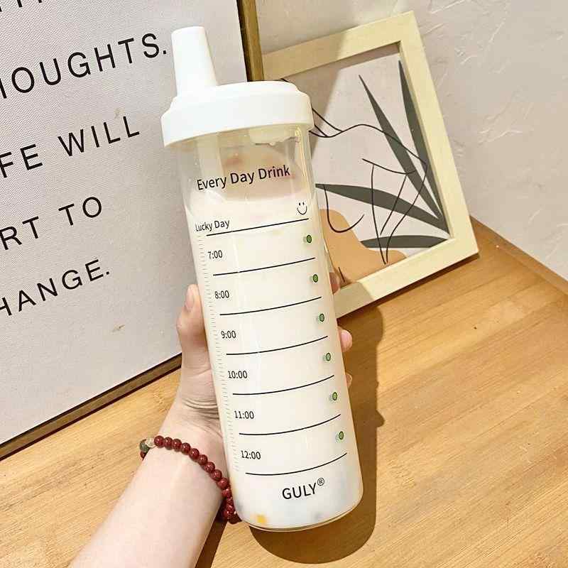 タンブラー レディース 大容量 500ml 850ml プラスチック ストロー付き 粗ストロー かわいい おしゃれ ..