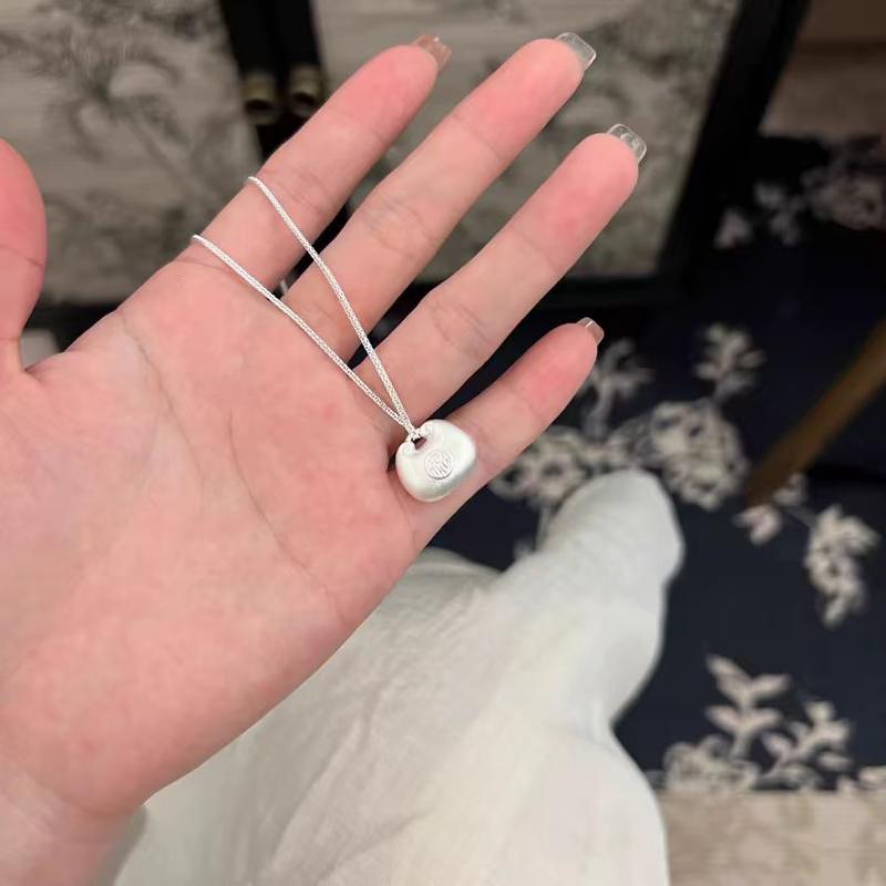 ネックレス レディース シルバー 平安 福袋 ペンダント 鎖骨 チェーン 女性 ギフト 十字 ファッション アクセサリー 電気メッキ