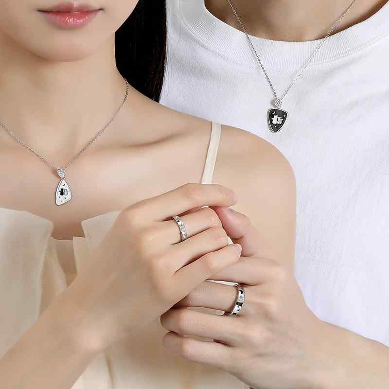 ネックレス レディース メンズ ペア S925 シルバー 猫 ペンダント かわいい おしゃれ アニマル モチーフ 電気メッキ加工 動物 夜光 高見え 高見え 普段使い