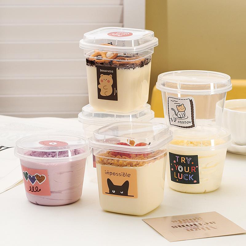 デザートカップ 使い捨てプリンカ�