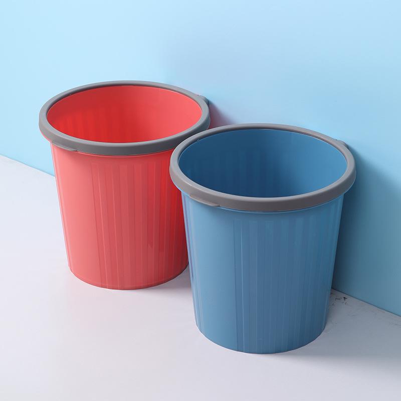 ・機能: 収納 ・開閉方法: ふたなし ・素材: プラスチック ・重量: 260g ・容量: 8L ・形状: 円筒形 ・色: 小号8L, 大号9L ・使用場所: 家庭用 ・プラスチック新料割合: 100%