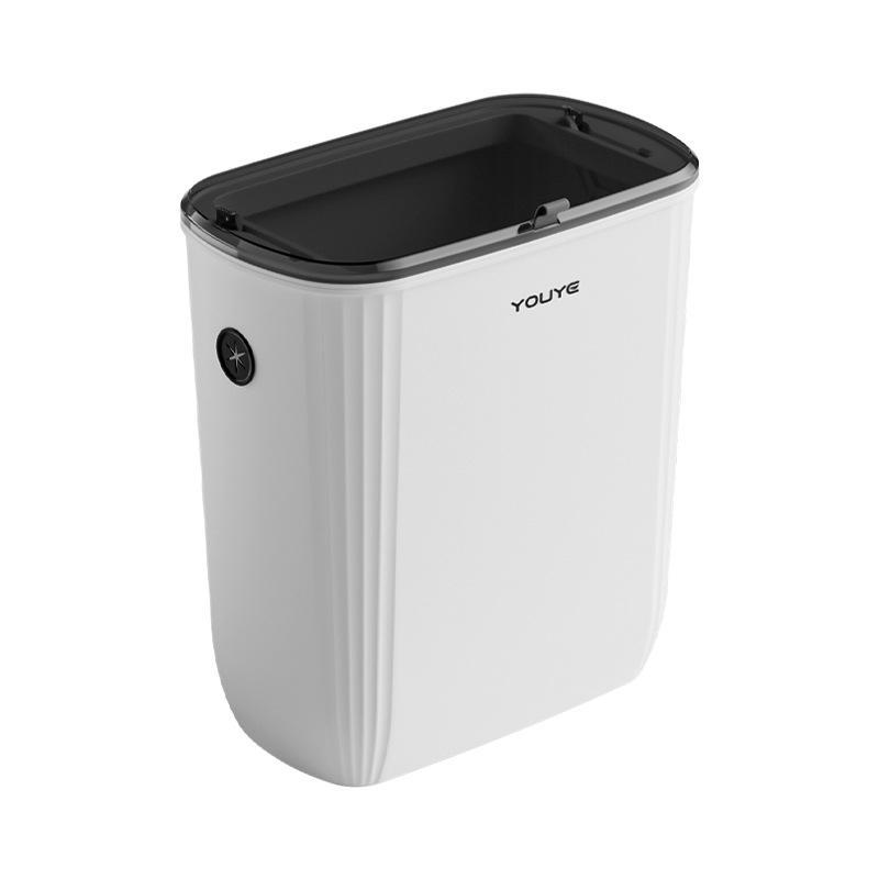ゴミ箱 家庭用 壁掛け キッチン トイレ 吊り下げ式 ダストボックス 穴あけ不要 フタ付き 防水 9L 11L