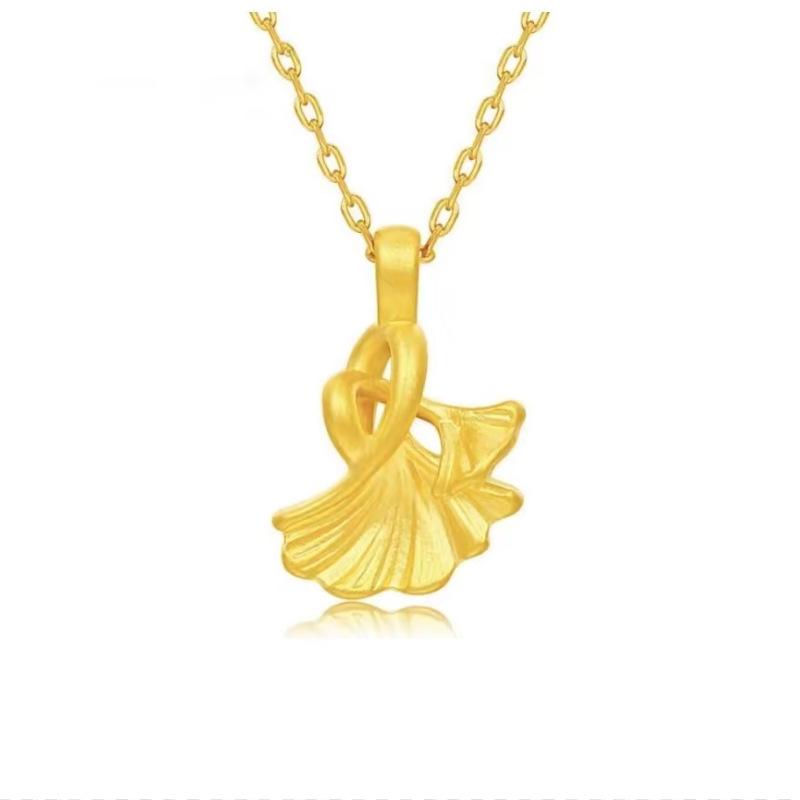 ネックレス レディース 三生有幸 花柄 ゴールド ペンダント 999 24K 24金 バレンタインデ ...