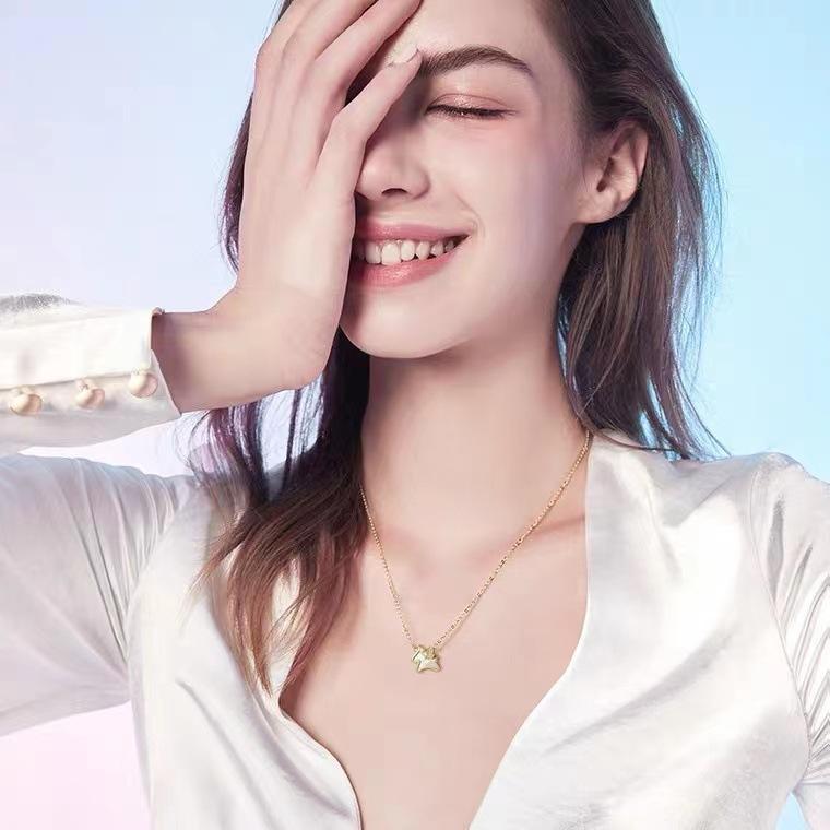 ネックレス レディース ユニコーン モチーフ かわいい ペンダント 十字 チェーン 電気メッキ ファッション OL アクセサリー ギフト 誕生日 記念日 普段使...