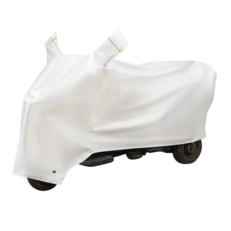 自転車カバー 電動自転車 カバー バイクカバー 厚手 防水 防塵 アルミ箔 日焼け止め シルバー