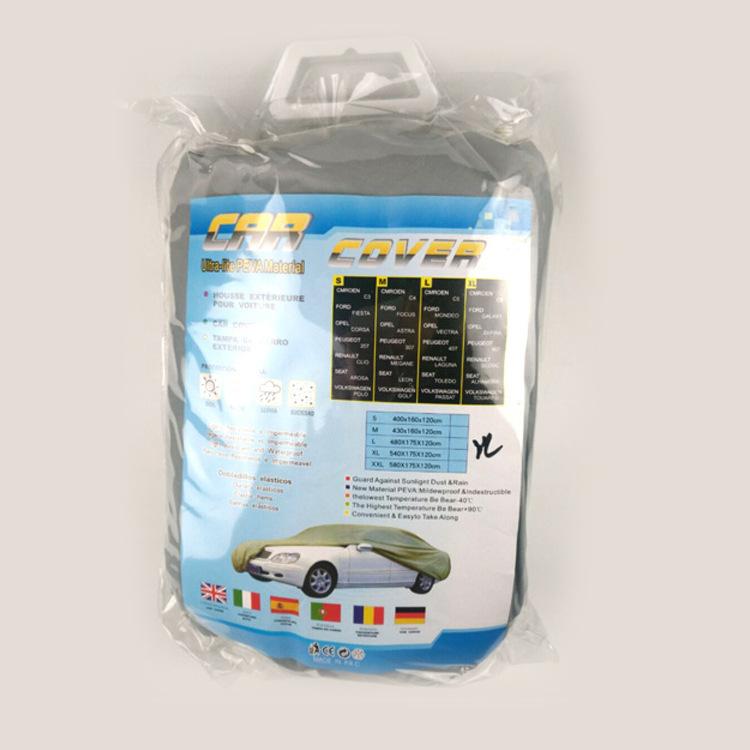 カーボディカバー 車用カバー PEVA 自動車 遮光 撥水 SUV セダン ミニバン ロゴ印刷