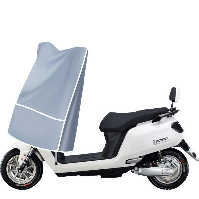 バイク用カバー 電動自転車 カバー 防雨 防塵 日焼け止め 車体カバー パープル グレー