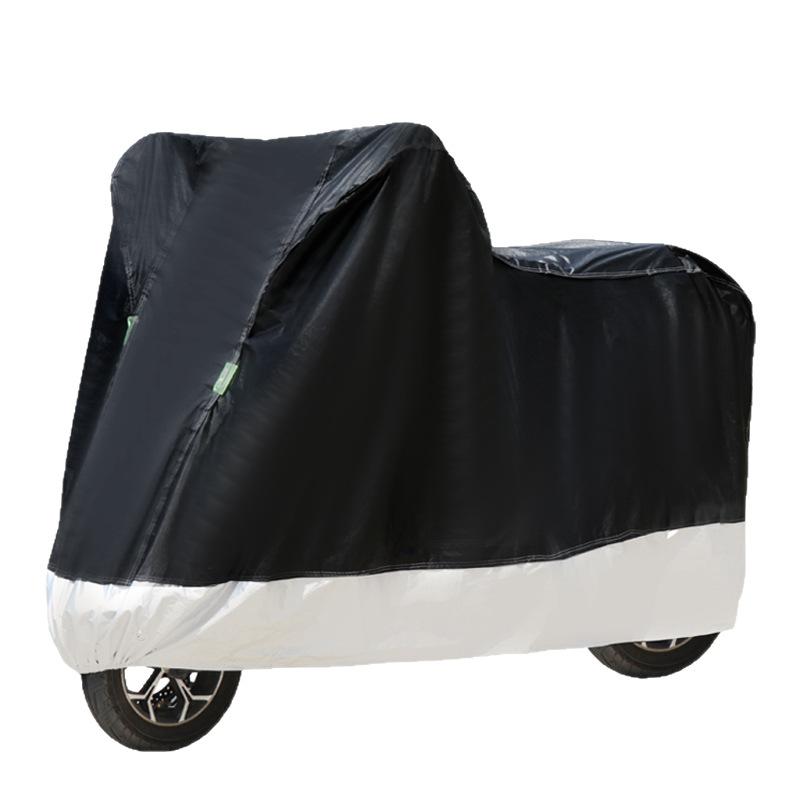 バイク用レインカバー スクーター用車体カバー 電動アシスト自転車カバー 防雨 防塵 日焼け止め M L XL..